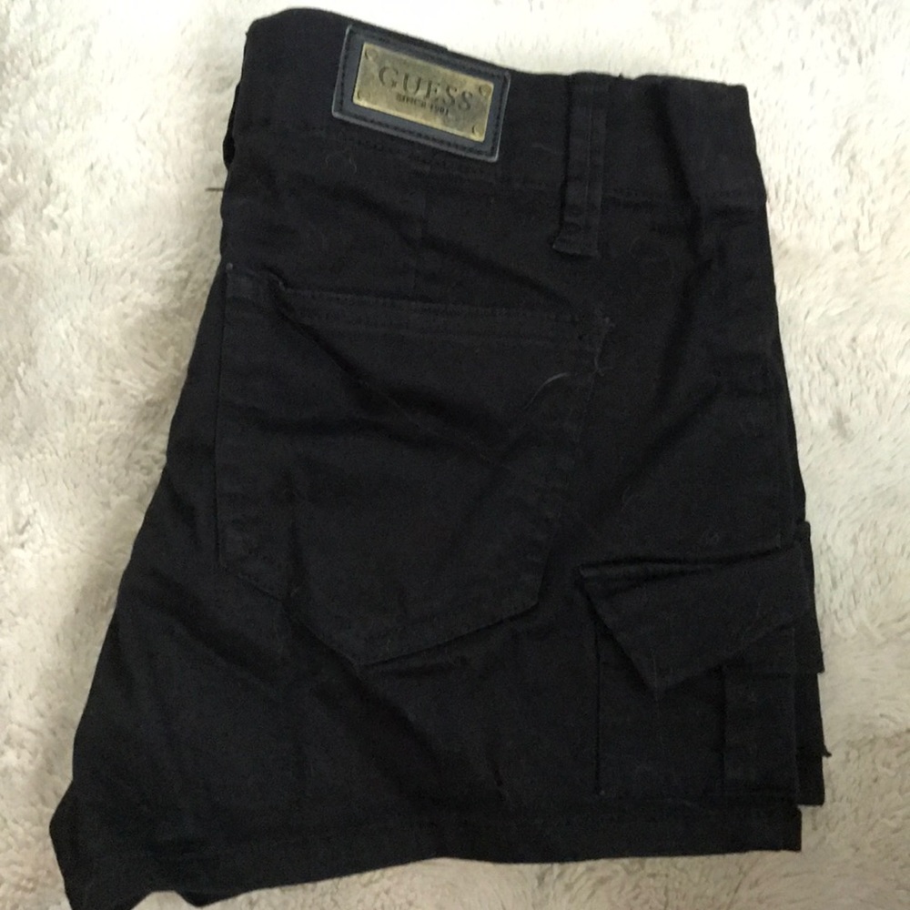 Black Shorts size 25 by GUESS